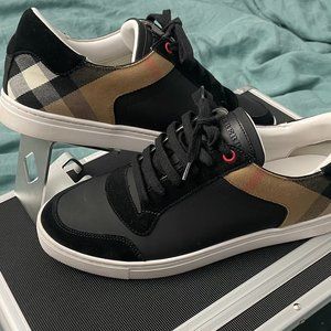 Burberry Men's Sneakers (Leather, Suede, Cotton)